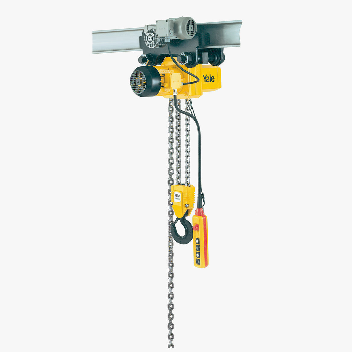 Yale CPE/CPEF Electric Chain Hoist with Push Travel Trolley