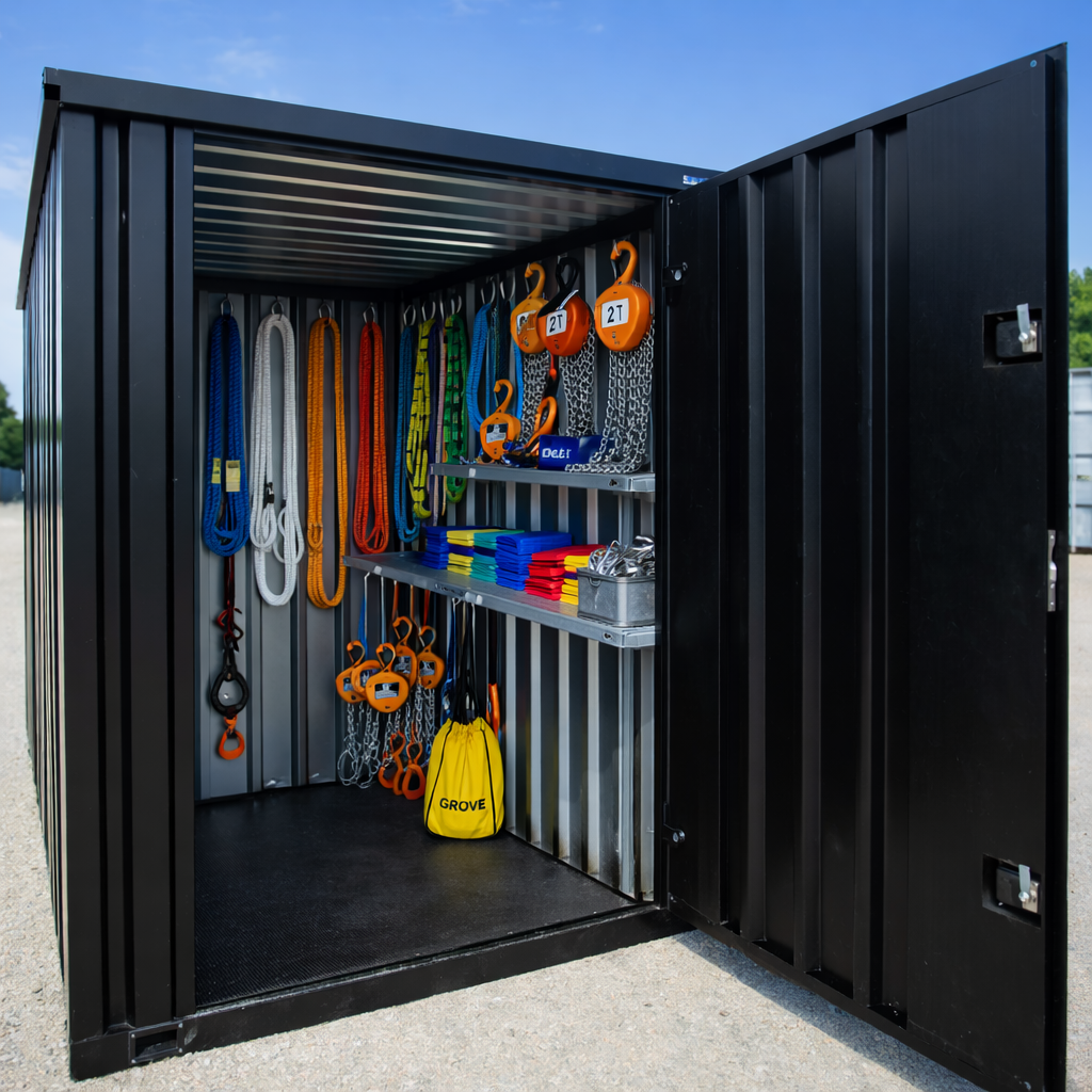 SiteStore Flat Pack Rigging Loft Storage Container