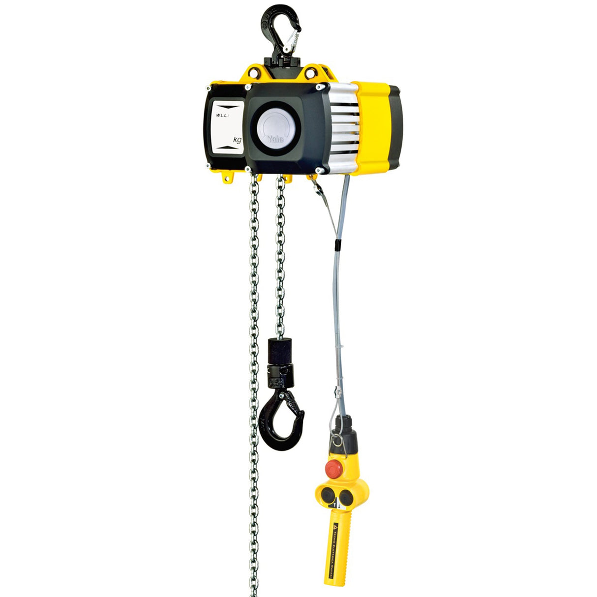 Yale CPV/CPVF Electric Chain Hoist with Top Hook/Lug Suspension