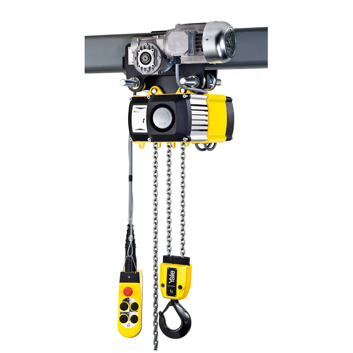 Yale CPV/CPVF Electric Chain Hoist with Manual Trolley
