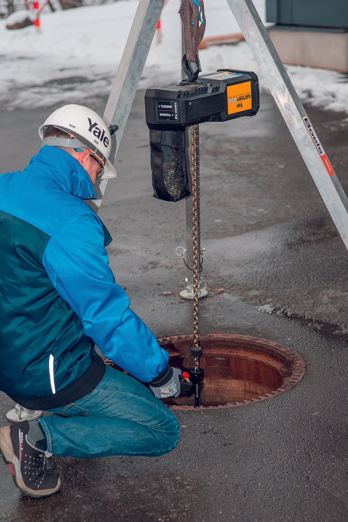 CM BatteryStar Battery Powered Chain Hoist