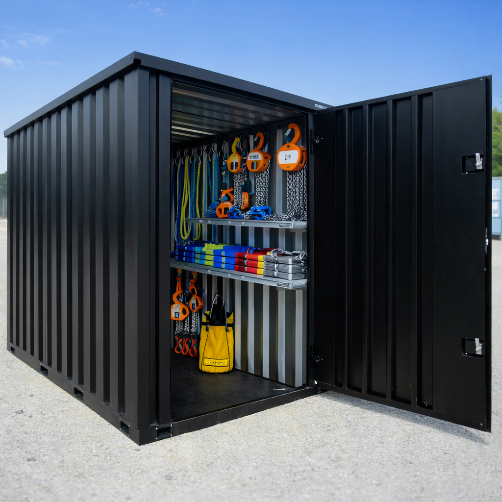 Indoor Rigging Store SiteStore Flat Pack Rigging Loft Storage Container | Lifting Depot