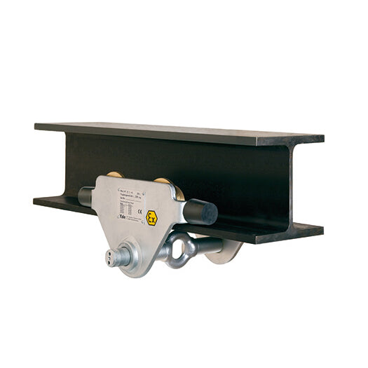 HTP Atex Basic Push Beam Trolley - 500kg - Beam Size 50 - 220mm