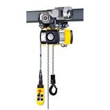 Yale CPV/CPVF Electric Chain Hoist with Manual Trolley