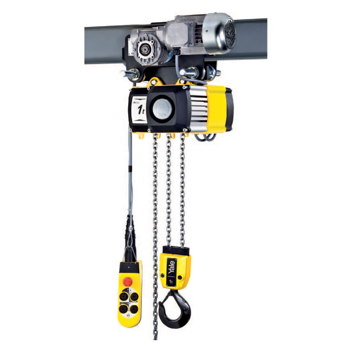 Yale CPE/CPEF Electric Chain Hoist with Electric Trolley VTE-A Single Speed